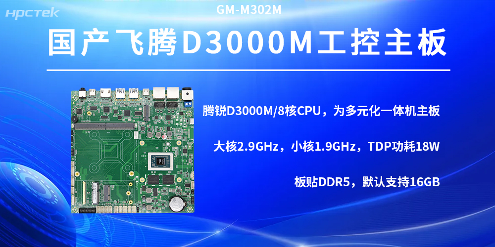 D3000M飛騰主板，滿足多場景運行需求(圖2)